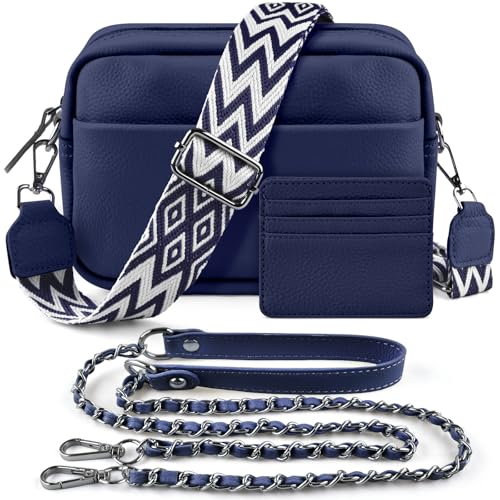 Brotou Umh Ngetasche Damen Echtes Leder Crossbody Bag