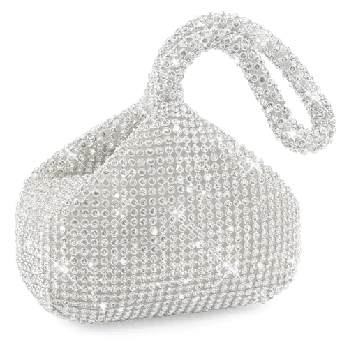 Belicoo Abendtasche Mit Strasssteinen F R Damen Glitzernde