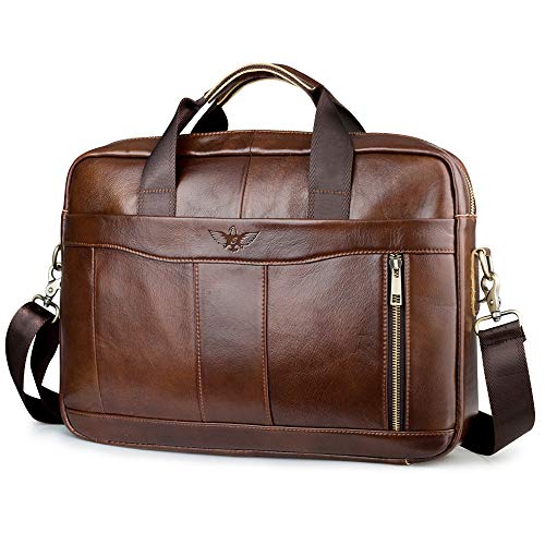 Bagzy Laptoptasche 15 6 Zoll Aktentasche Herren Umha