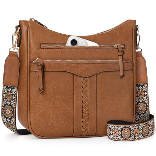 Rainsmore Umh Ngetasche Damen Pu Leder Crossbody Bag
