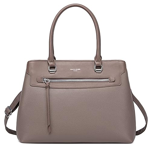 David Jones Damen Handtasche Elegante Henkeltasche Pu Leder